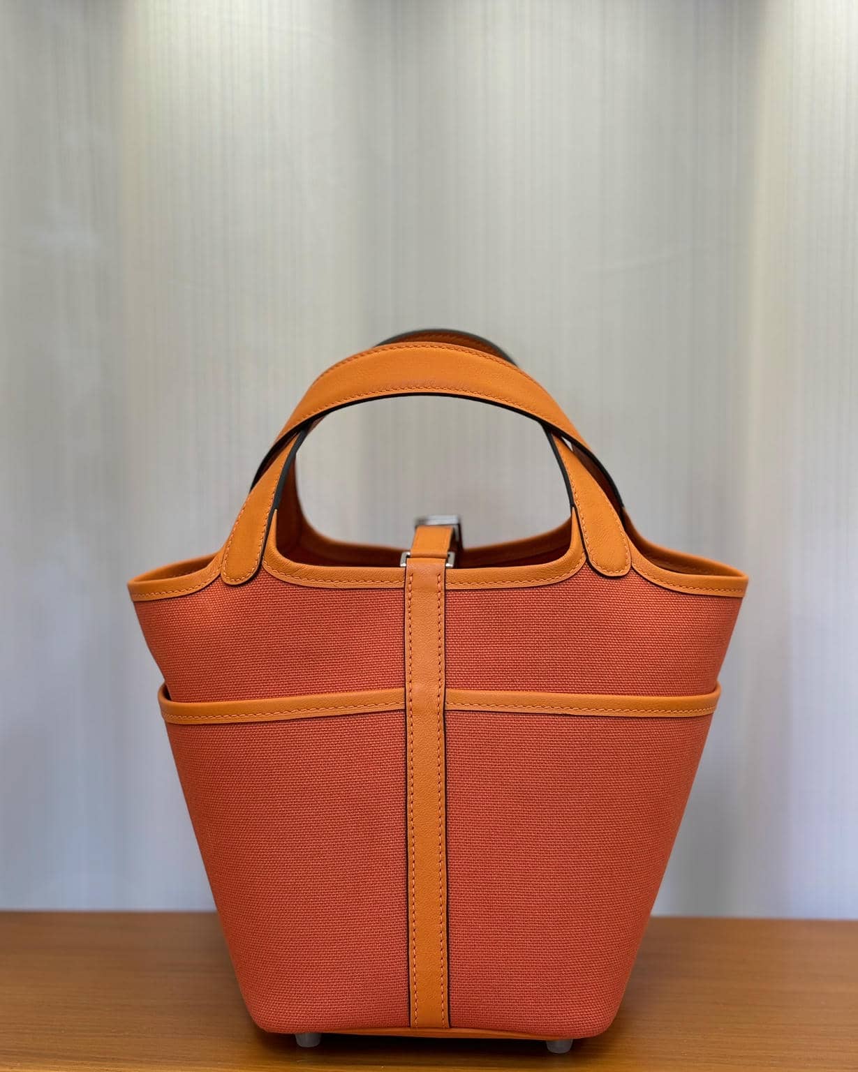 Picotin Canvas-Leather Combo-40
